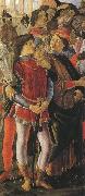 Sandro Botticelli Adoation of the Magi (mk36) oil painting on canvas